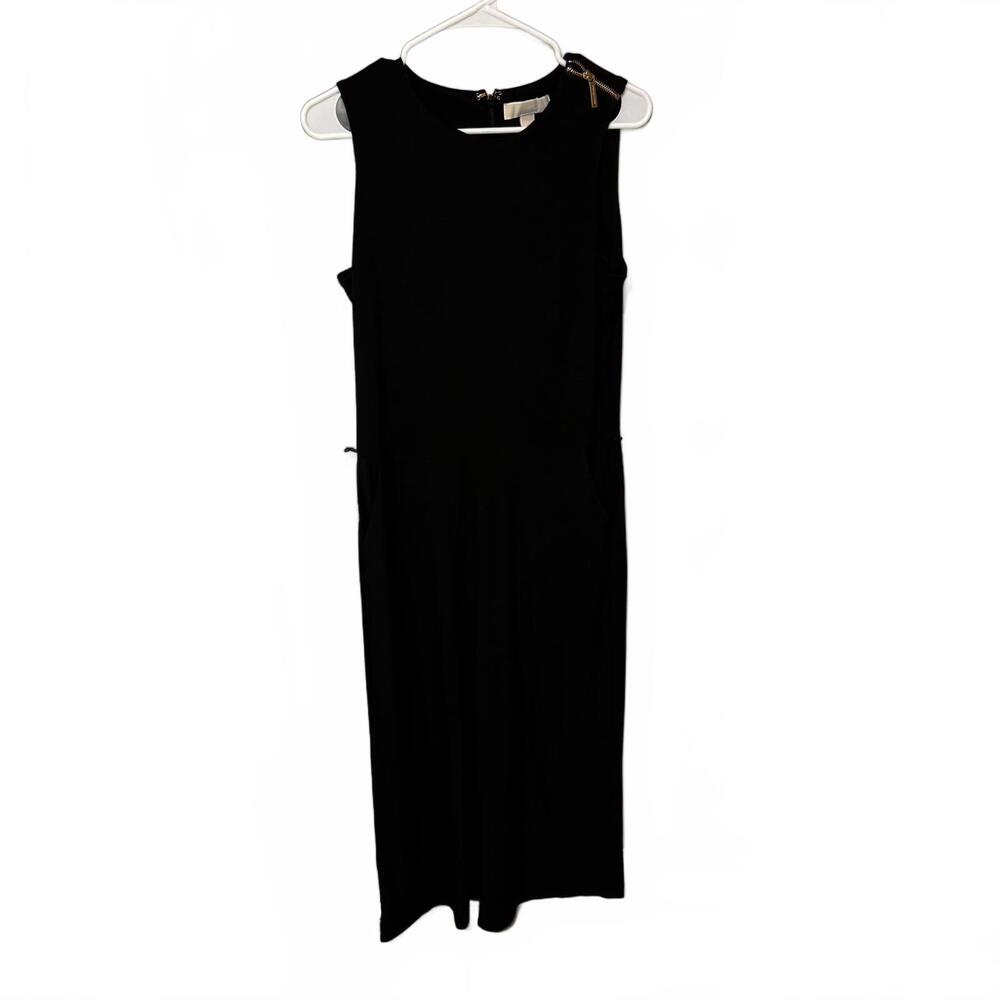 Michael Kors Women’s Black Jumpsuit M–Travel Friendly, Casual Chic, Work2Weekend